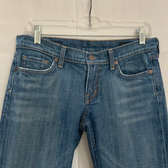 Citizens of Humanity Kelly #001 Stretch Low Waist Bootcut Jean Women's 29 preown - Picture 2 of 16